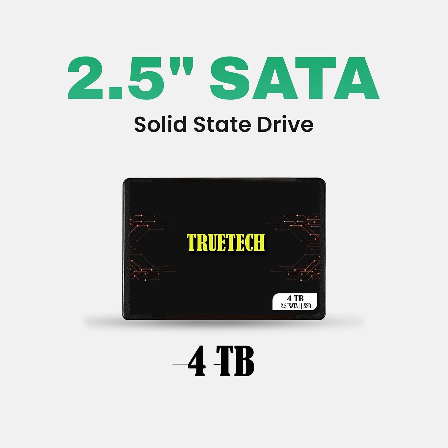 Amazon.in: Buy TRUETECH 4TB 2.5-Inch SATA III Internal SSD – 550MB